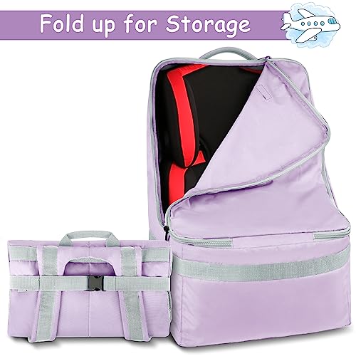 Car Seat Travel Bag, Padded Car Seat Bag for Airplane Travel with