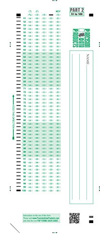 PDP-100-25pkg-882-E-Compatible-Testing-Forms-25-Sheet-Pack