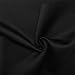 Neoprene Scuba 1.5 mm Thick 380 GSM Heavyweight Double Knit Polyester Spandex Stretch Fabric by The Yard - for Sewing Apparel & Décor - Black (1 Yard)