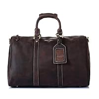 Xiejuanjuan Travel Tote Duffel Large Travel Luggage Tote Capacity Handbag Leather Waterproof Bag for Men Suitable for Long Time Vocation Weekender Overnight Carryon Handbag