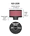 K&N Vent Air Filter/Breather: High Performance, Premium, Washable, Replacement Engine Filter: Flange Diameter: 0.375 in, Filter Height: 1.5 in, Flange Length: 0.4375 in, Shape: Breather, 62-1320