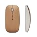 KINGEAR Wireless Keyboard/Mouse Full-size Whisper-quiet Wireless Keyboards and Mouse for Desktop and Mac in Ergonomic Design
