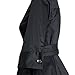 Maggie Tang Deep-V neck 3/4 Sleeve 50s 60s Vintage Bow Belt Real Wrap Swing Dress