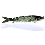 Isafish 8 Segment Swimbait Lures Crankbaits Baits Hard Bait Fishing Lures