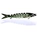 Isafish 8 Segment Swimbait Lures Crankbaits Baits Hard Bait Fishing Lures