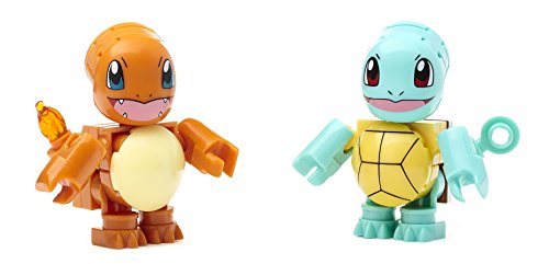 Mega Construx Pokemon Squirtle vs. Charmander