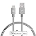 iPhone Charger Lightning Cable - [MFi Certified] Durable Braided Apple Lightning USB Cord for latest iOS including iPhone X/8/8Plus/ 7/7Plus/IPad Pro
