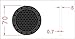 Wall Stickz Auto Sport 2.75 Inch Diameter Oval Tough Car Logo Vehicle Travel Auto Cup Holder Insert Coaster Can 2 Pcs Pack Fit Le-xus Accessories