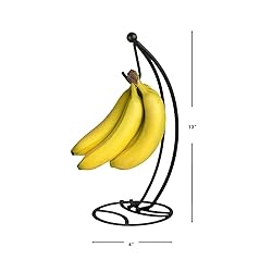 Home Basics Steel Banana Tree Holder Stand, Rust