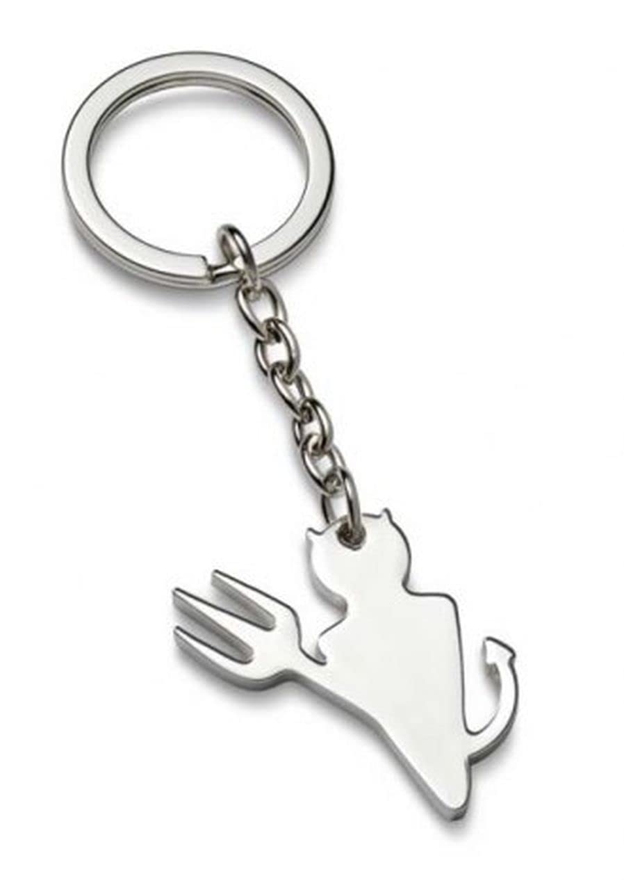 Ten KEYCHAIN LITTLE DEVIL cod.EL7542 cm 10x4x1h by Varotto & Co.