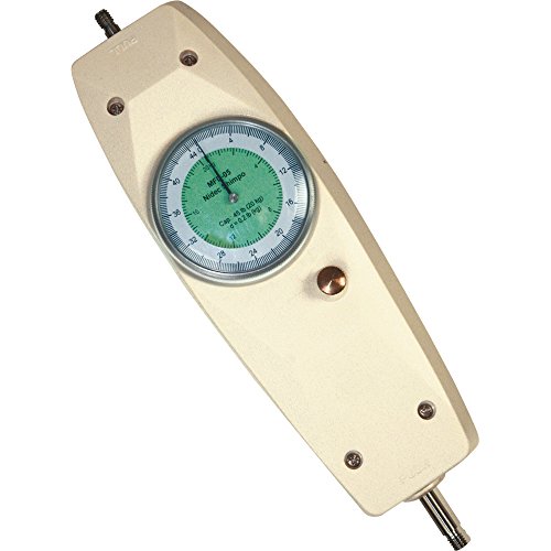 Shimpo MFD-06 Dual Scale Mechanical Force Gauge, Live and Peak Load Modes, 110 lb Capacity