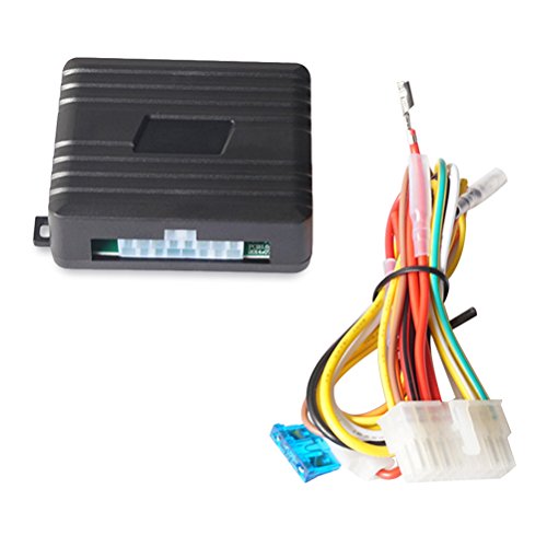 Vankcp Window Closer,Car Alarm Security System Universal Auto Power Window Roll Up Closer Module for 4 Door Cars Dc 12V