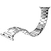 Seinit Stainless Steel Watch Band Replacement Strap Compatible with Apple Watch Series 6/5/4/3/2/1 44mm/42mm, Silver