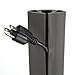 UT Wire 3-Channel Cord Protector & Concealer for Floor - 5 FT - Dark Grey