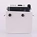 CAIUL Camera Carrying Case Compatible with Fujifilm Instax Mini 70 Camera, White