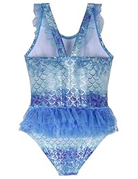 Firpearl Falbaba Flounce - Bañador de una pieza para niña con falda de sirena