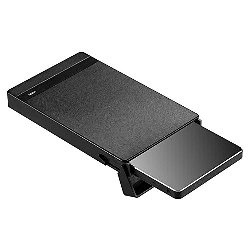 Hard drive enclosure, External USB 3.0 SATA 2.5 inch HDD Caddy, SSD Reader UASP Supported, Hard Drive Docking Station - Compatible with Samsung, Crucial, Sandisk, Toshiba and more