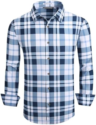 ralph lauren dress shirts amazon Polo Ralph Lauren Men's Classic Fit Stretch Oxford Shirt, Blue, 15.5 32/33, Cotton