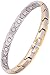 Smarter LifeStyle Elegant Titanium Magnetic Bracelet for Women - Adjustable Bracelet Length with Sizing Tool for Perfect Fit, Womens Magnetic Bracelet (Silver and Gold)