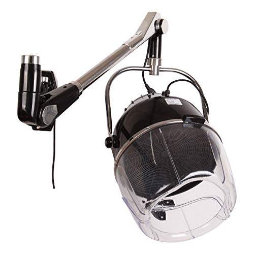 Ridgeyard Wall Mounted Adjustable 900W Professional Salon Beauty Hair Dryer with Swing Arm - Thumbnail 3