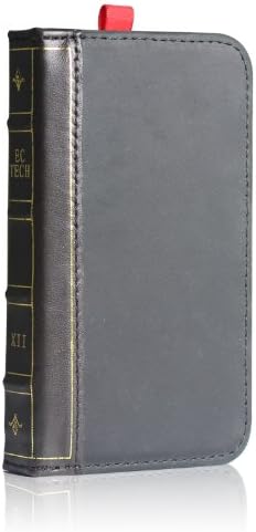 EC TECHNOLOGY Best Apple iPhone 5 5S Wallet Case, Genuine Handmade Leather Case/ Cover