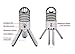 Samson Meteor Mic Studio USB Condenser Microphone Headphones Fibertique Cleaning Cloth (Chrome)