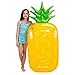 58” Inflatable Pineapple Pool Float, Fun Beach Floaties, Swim Party Toys, Inflatable Island, Summer Pool Raft Lounge for Kids