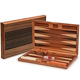 Yellow Mountain Imports Wooden Inlaid Backgammon