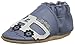 Robeez Baby-Boy's Elephant Eddie Loafer, Little Dump Truck Blue, 12-18 Months M US Infant