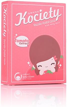KOCIETY Tomato Facial Mask (Pack of 10)
