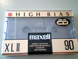 Maxwell XLII90 High Bias one cassette, 90 minutes