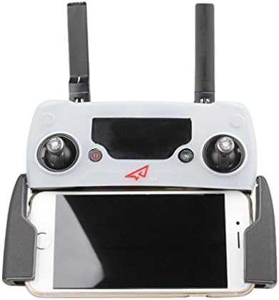 For DJI Mavic Pro Folding Drone, KOOZIMO Silicone Case Cover Controller Skin Protective White