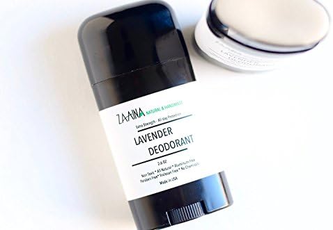 Lavender Deodorant 2.60 OZ; Natural Aluminum Free - Extra Strength All Day Protection