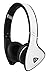 Monster DNA On-Ear Headphones - White Tuxedo