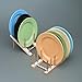 J.K. Adams 10-Inch-by-6-Inch Slanted Plate Drying Rack, 4-Plate Capacity