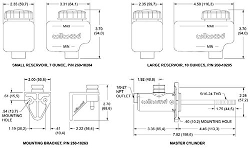 2 Wilwood+260+10372+Short+Master+Cylinder