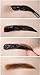 Eyebrow Stain, Peel Off Brow Tint Kit in Dark Brown, Long Lasting Eyebrow Gel #1 8g (Liphop) (Dark Brown)