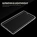 Huawei P8 Lite Case, MoKo Shock Absorbing TPU Bumper Slim Clear Protective Case with Anti-Scratch Hard Back Cover for Huawei P8 Lite 5.0 Inch (2015) - Crystal Clear
