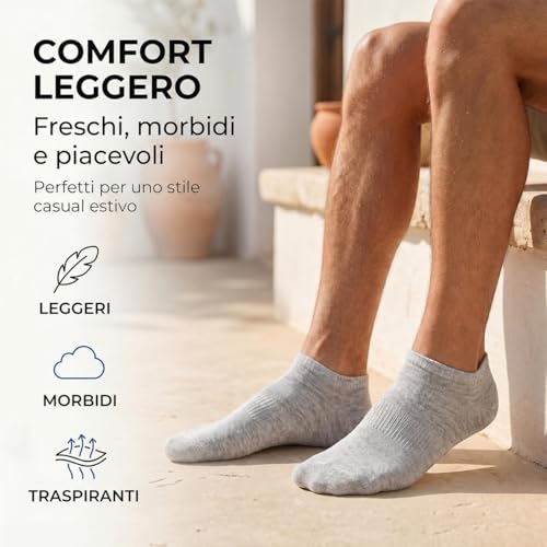 PS PROUTHS 12 Pairs Short Socks Men Women Cotton Breathable Almost Invisible Socks Summer Unisex Soft and Comfortable Non-slip Fit Durable for Daily Use