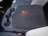 Officially Licensed Embroidered Center Armrest Console Cover for Ram Trucks 2014-2020 This Cover fits All The Pics Shown Except Red X Photo Black