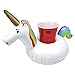 GoFloats Inflatable Pool and Hot Tub Drink Holders (3 Pack) (Choose - Unicorn, Flamingo, Palm Tree and More)