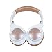 Wireless Bluetooth Headphones, Active Noise Cancelling Headphones with APT-X HiFi Deep Bass, Junwer V201 Over Ear Headset with Mic, 25 Hours Playback, for Travel TV Computer/Laptop - Rose Gold primary