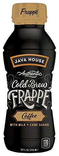 JAVA HOUSE Authentic Cold Brew Coffee, Frappe, 10 Ounce (Pack of 12) Ready to Drink - Thumbnail 2