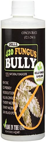 420 Fungus Bully - All Natural 25b Fungus Mildew Mold Killer Treatment for Plants, Medical Cultivation (8oz concentrate)