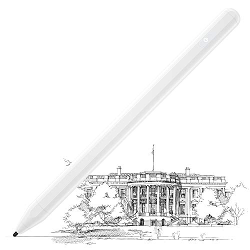 Stylus Pen Compatible for iPad Pro 2018 2019, VIMVIP Rechargeable & Magnetism Active Stylus Pens Digital Pencil for iPad Pro, Touch Screens(iOS/Android/Windows)
