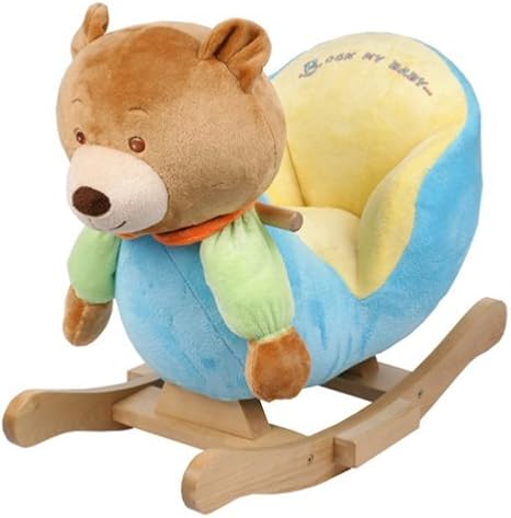 plush bear rocker