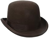 Stacy Adams Men's Wool Derby Hat, Brown, X-Large
