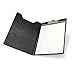 Samsill Value Padfolio with Clipboard and Letter-Size Writing Pad, Black, 9.25 x 13 Inch