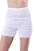 Malco Modes Ruffled Lace Bloomers for Women – Halloween Costume Pettipants, Gothic Ruffle Shorts, Cosplay