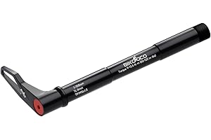 BIKOOCO Bike Thru Axle Adapter - Cycling Hubs Axle Quick Release Adapter for Rockshox, Boost Forks - 15mm X 100mm/110mm (with Handle)